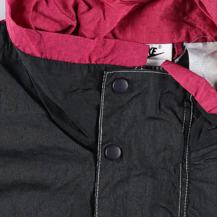 Vintage 90'S Nike Challenge Court Nylon Jacket, Men's XL Nylon black type Vintage Second Hand