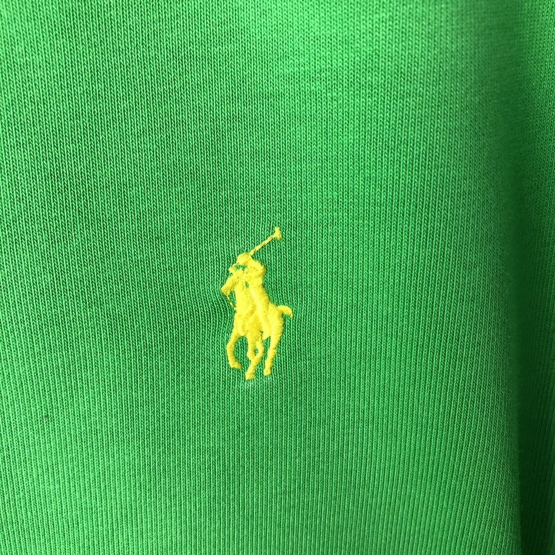 Ralph Lauren POLO RALPH LAUREN Cookie Patch Full-Zip Hoodie, Men's Size L cotton green type Vintage Second Hand