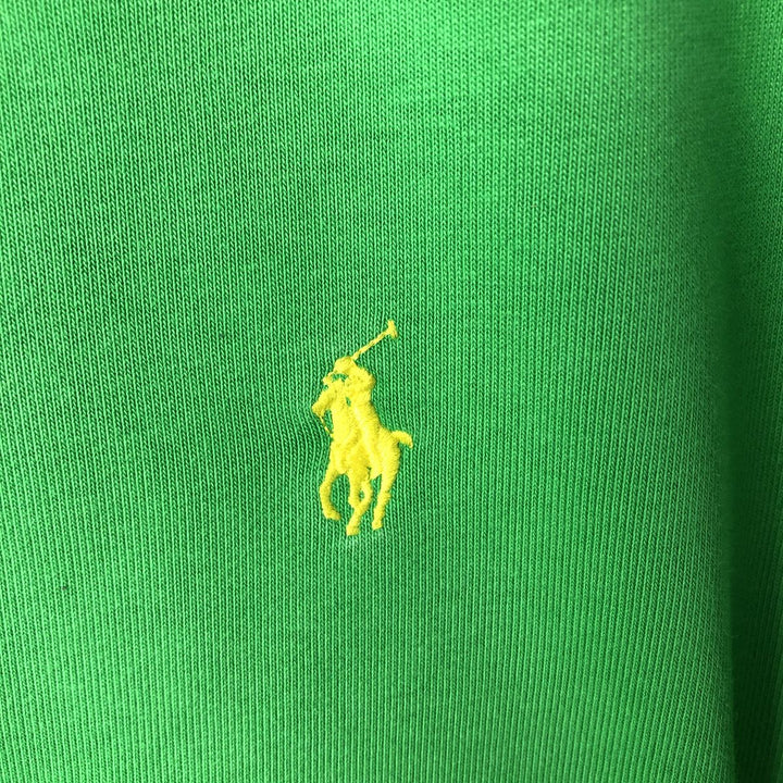 Ralph Lauren POLO RALPH LAUREN Cookie Patch Full-Zip Hoodie, Men's Size L cotton green type Vintage Second Hand