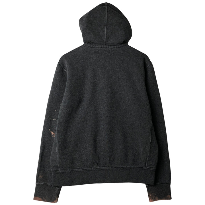 Ralph Lauren POLO by Ralph Lauren Sweat Full Zip Hoodie Men's L size cotton Charcoal Vintage Second Hand