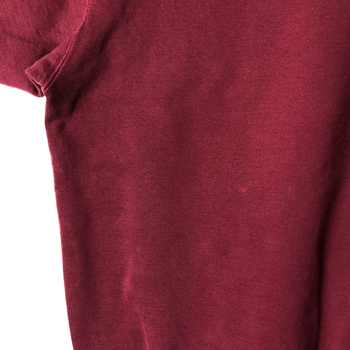 Vintage 90'S Nike silver tag sweatshirt, size XL, men's cotton Red type red-purple Vintage Second Hand