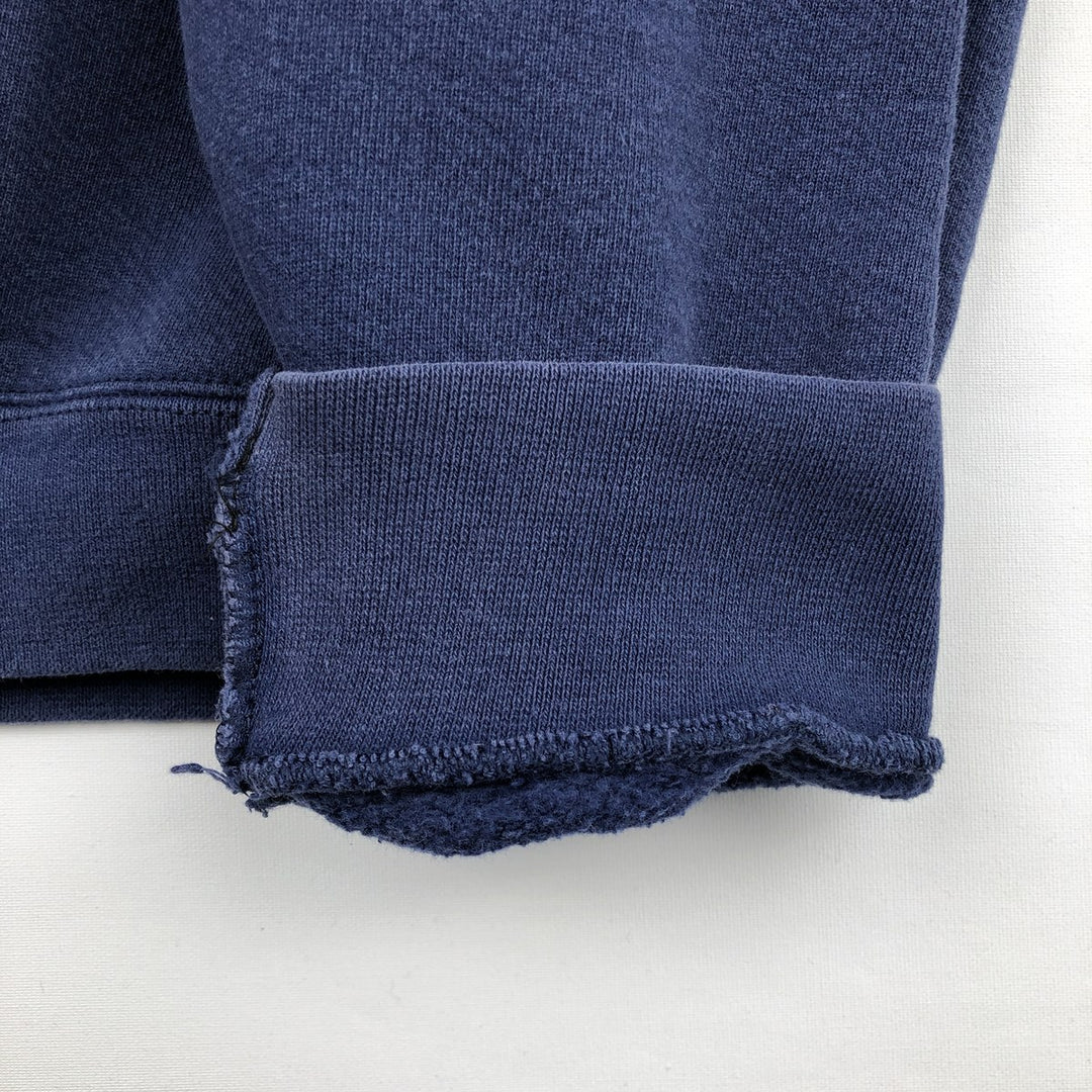 90s~00'S Nike One Point Logo Sweatshirt Trainer Made in USA Men's L Size Vintage cotton navy blue type Vintage Second Hand
