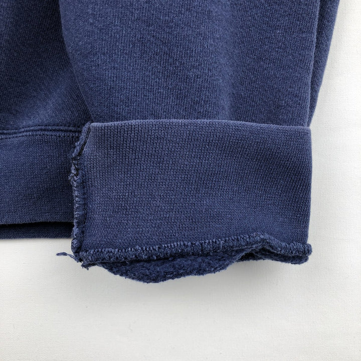 90s~00'S Nike One Point Logo Sweatshirt Trainer Made in USA Men's L Size Vintage cotton navy blue type Vintage Second Hand