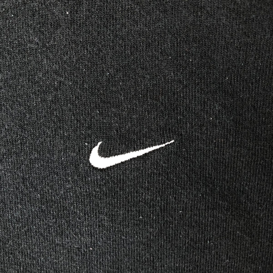 Vintage 90'S Nike One-Point Logo Sweatshirt, Made in USA, Men's Size Medium cotton black type Vintage Second Hand