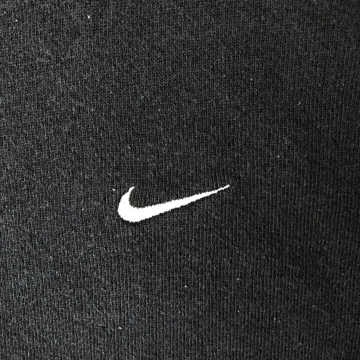 Vintage 90'S Nike One-Point Logo Sweatshirt, Made in USA, Men's Size Medium cotton black type Vintage Second Hand