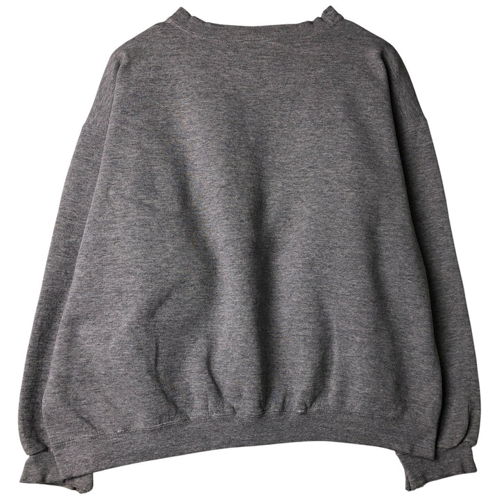 90'S Nike One Point Logo Sweatshirt Trainer Made in USA Men's L Size Vintage cotton gray type Vintage Second Hand