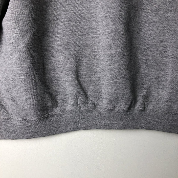 90'S Nike One Point Logo Sweatshirt Trainer Made in USA Men's L Size Vintage cotton gray type Vintage Second Hand