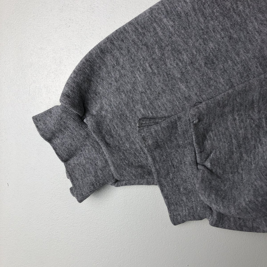 90'S Nike One Point Logo Sweatshirt Trainer Made in USA Men's L Size Vintage cotton gray type Vintage Second Hand