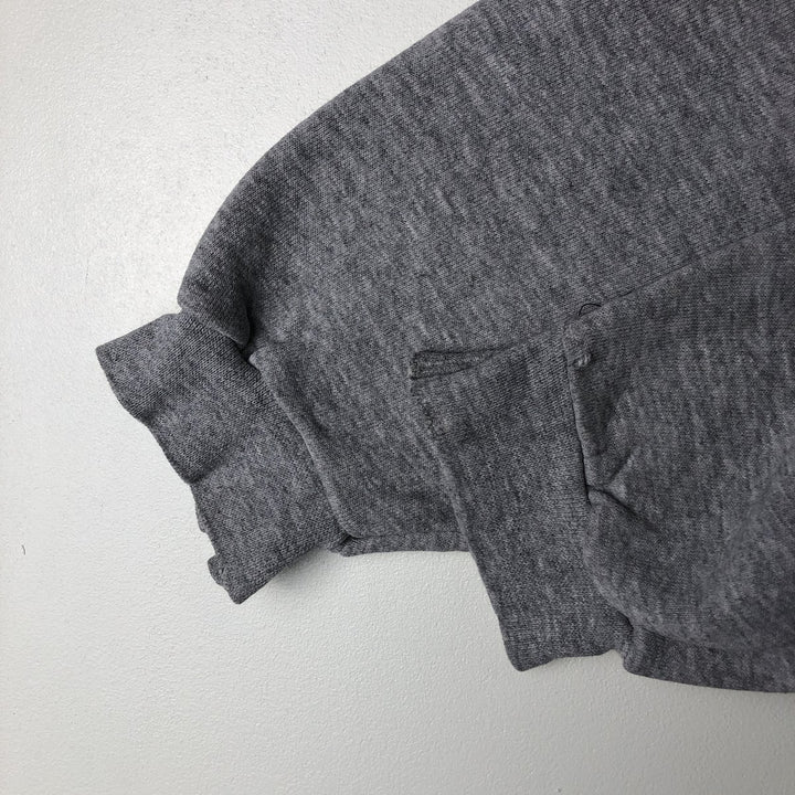 90'S Nike One Point Logo Sweatshirt Trainer Made in USA Men's L Size Vintage cotton gray type Vintage Second Hand
