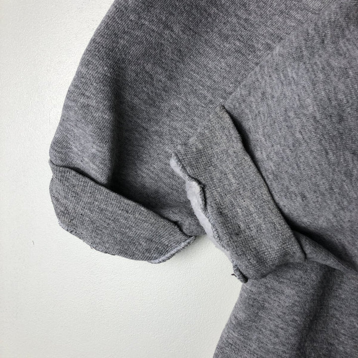 90'S Nike One Point Logo Sweatshirt Trainer Made in USA Men's L Size Vintage cotton gray type Vintage Second Hand