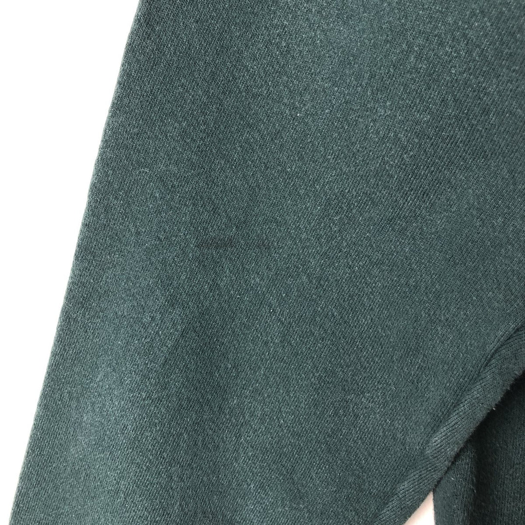 Vintage 90'S Nike One-Point Logo Sweatshirt, Made in USA, Men's Size Medium cotton Green type dark green Vintage Second Hand