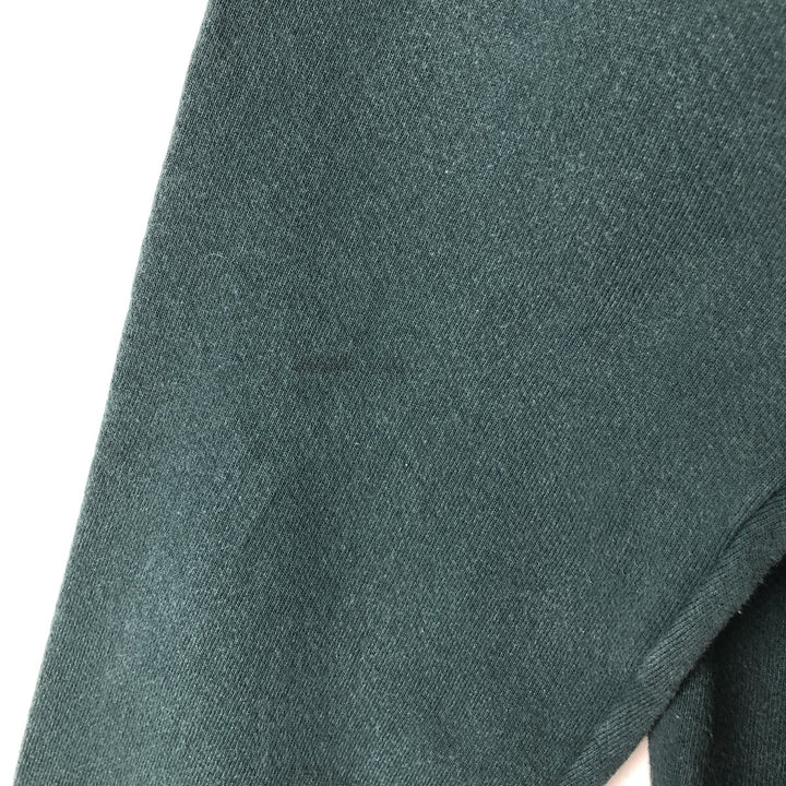 Vintage 90'S Nike One-Point Logo Sweatshirt, Made in USA, Men's Size Medium cotton Green type dark green Vintage Second Hand