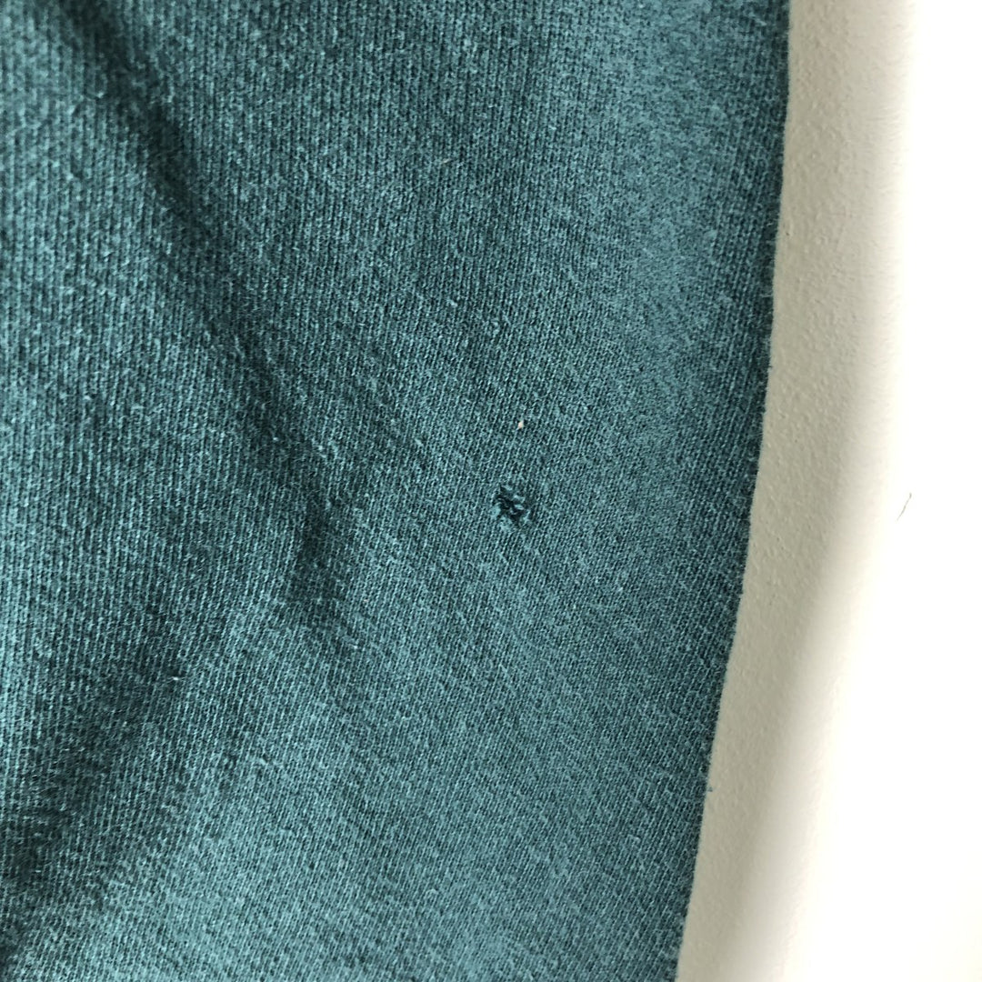 Vintage 90'S Nike One-Point Logo Sweatshirt, Made in USA, Men's Size Medium cotton Green type dark green Vintage Second Hand