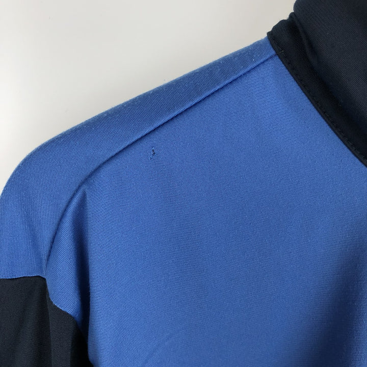 Nike the athletic department jersey track jacket, men's size L polyester blue type Vintage Second Hand