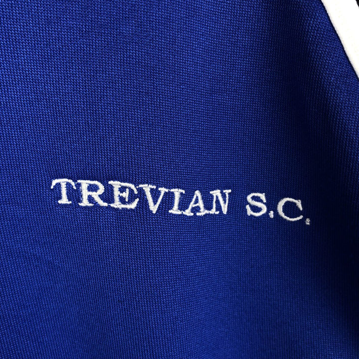 00'S adidas jersey track jacket, men's size S polyester blue type Vintage Second Hand
