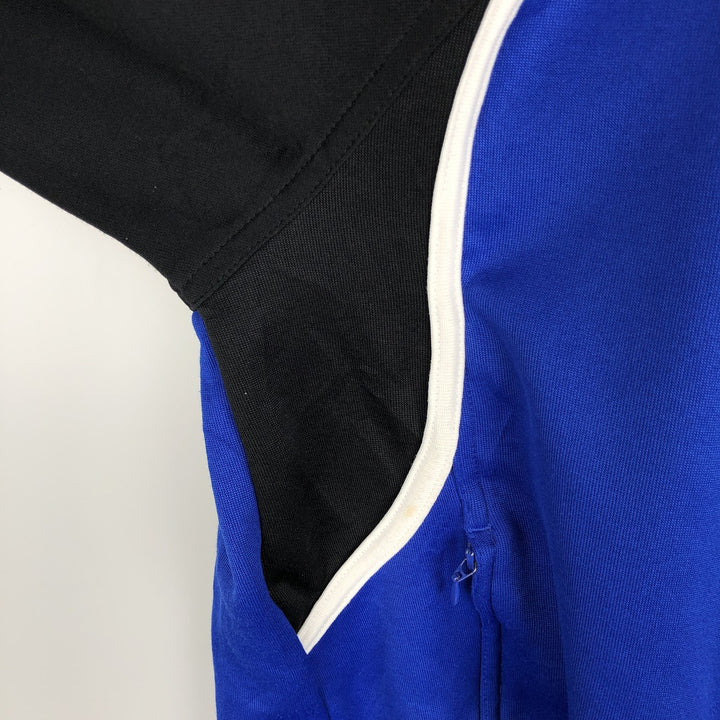 00'S adidas jersey track jacket, men's size S polyester blue type Vintage Second Hand