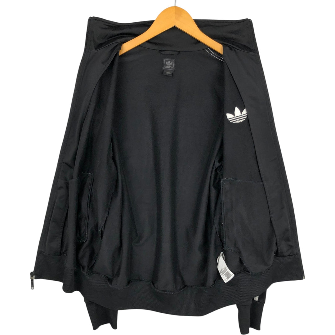 00'S adidas Originals Jersey Track Jacket Men's M polyester black type Vintage Second Hand