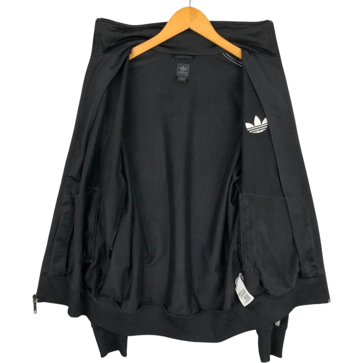 00'S adidas Originals Jersey Track Jacket Men's M polyester black type Vintage Second Hand