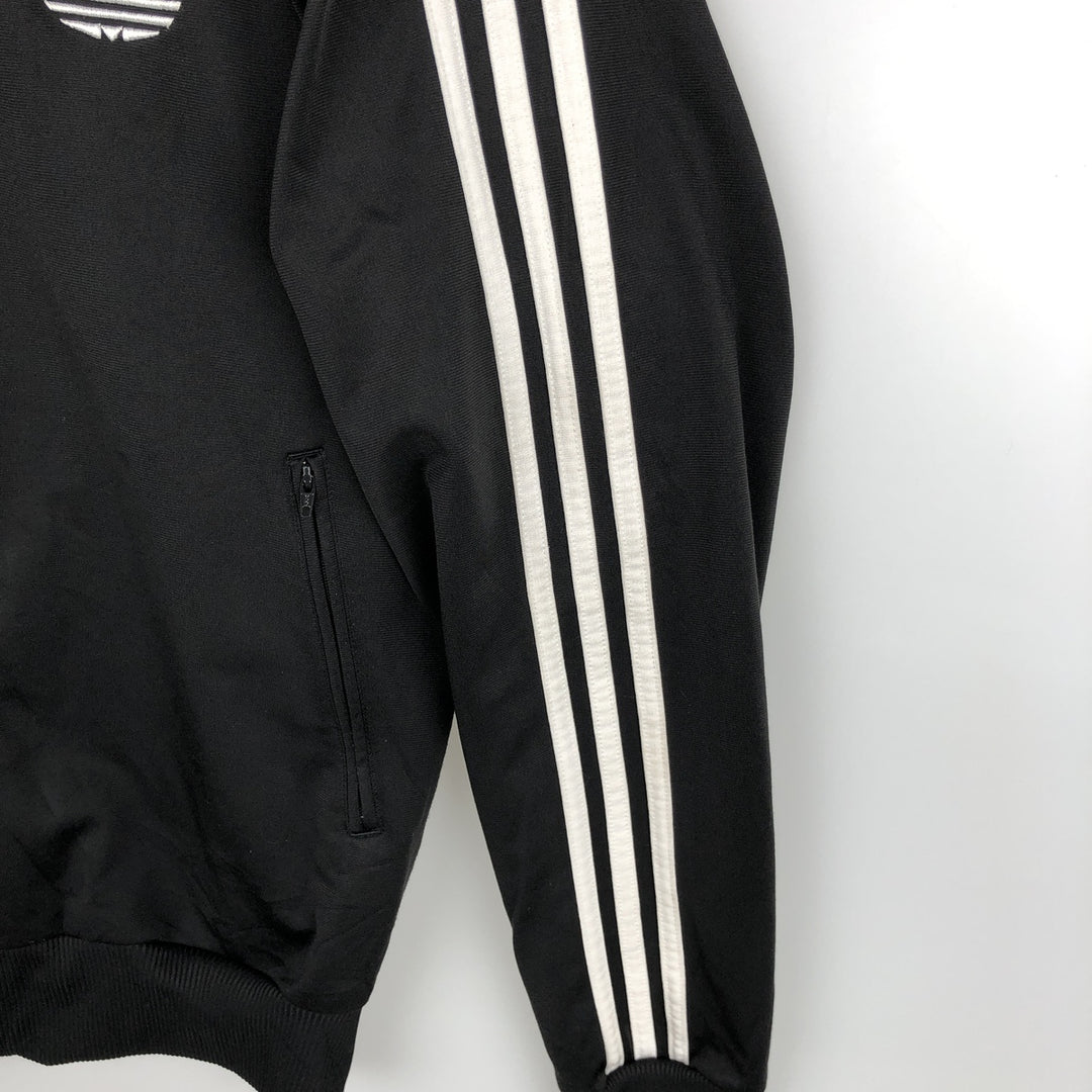 00'S adidas Originals Jersey Track Jacket Men's M polyester black type Vintage Second Hand