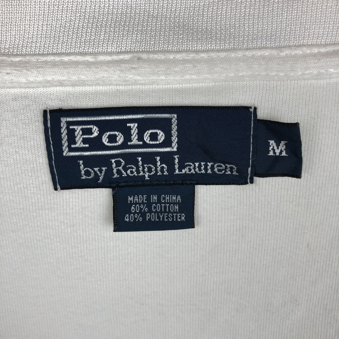 Ralph Lauren POLO by Ralph Lauren cotton jersey, men's size M cotton white type Vintage Second Hand