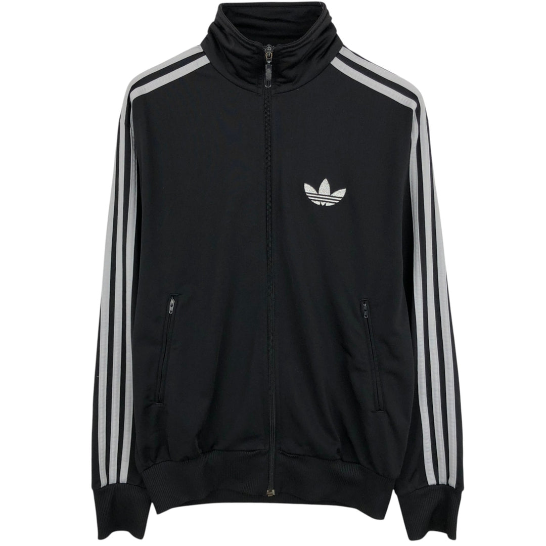 2000'S adidas Originals Jersey Track Jacket, Men's Size Small polyester black type Vintage Second Hand