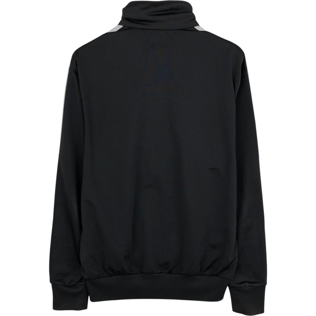 2000'S adidas Originals Jersey Track Jacket, Men's Size Small polyester black type Vintage Second Hand