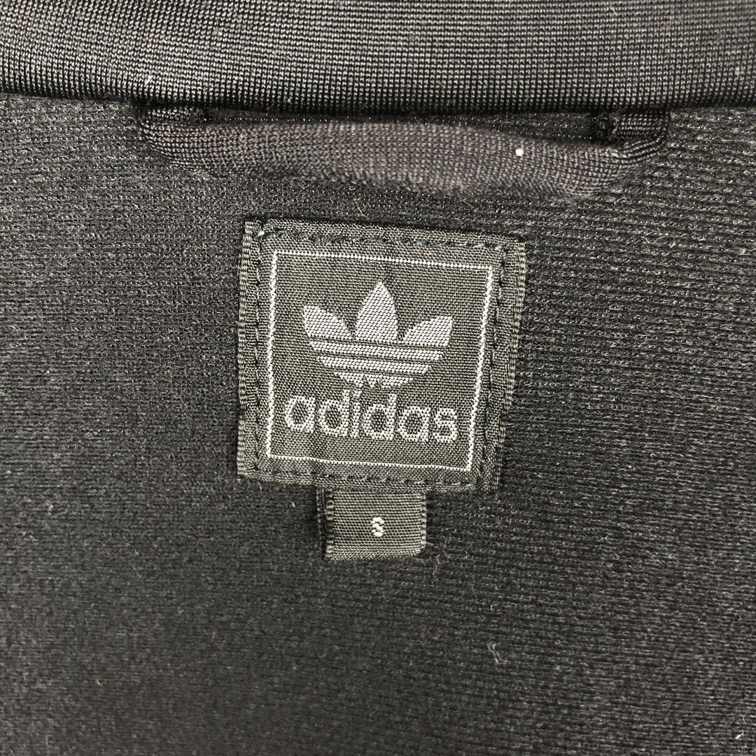 2000'S adidas Originals Jersey Track Jacket, Men's Size Small polyester black type Vintage Second Hand