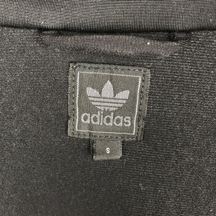 2000'S adidas Originals Jersey Track Jacket, Men's Size Small polyester black type Vintage Second Hand
