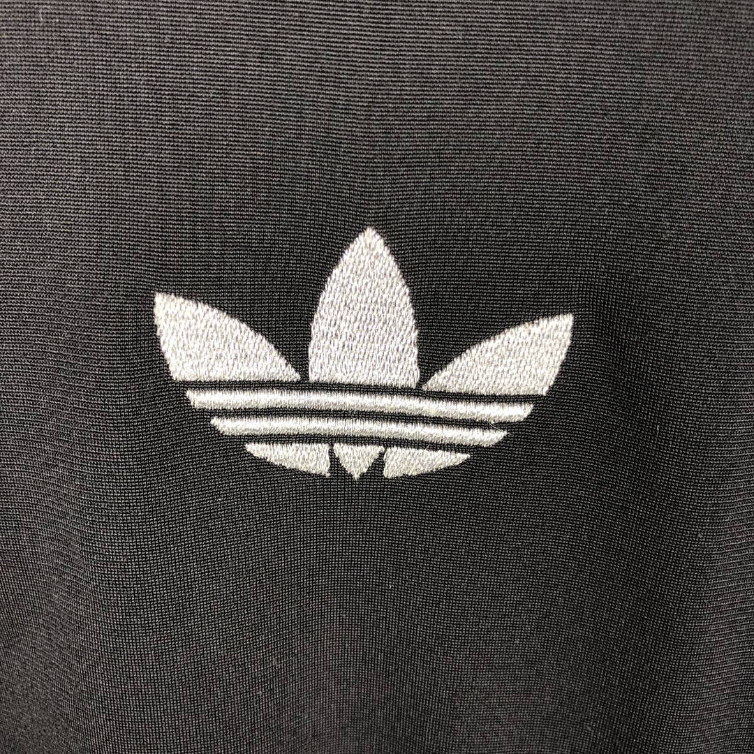2000'S adidas Originals Jersey Track Jacket, Men's Size Small polyester black type Vintage Second Hand