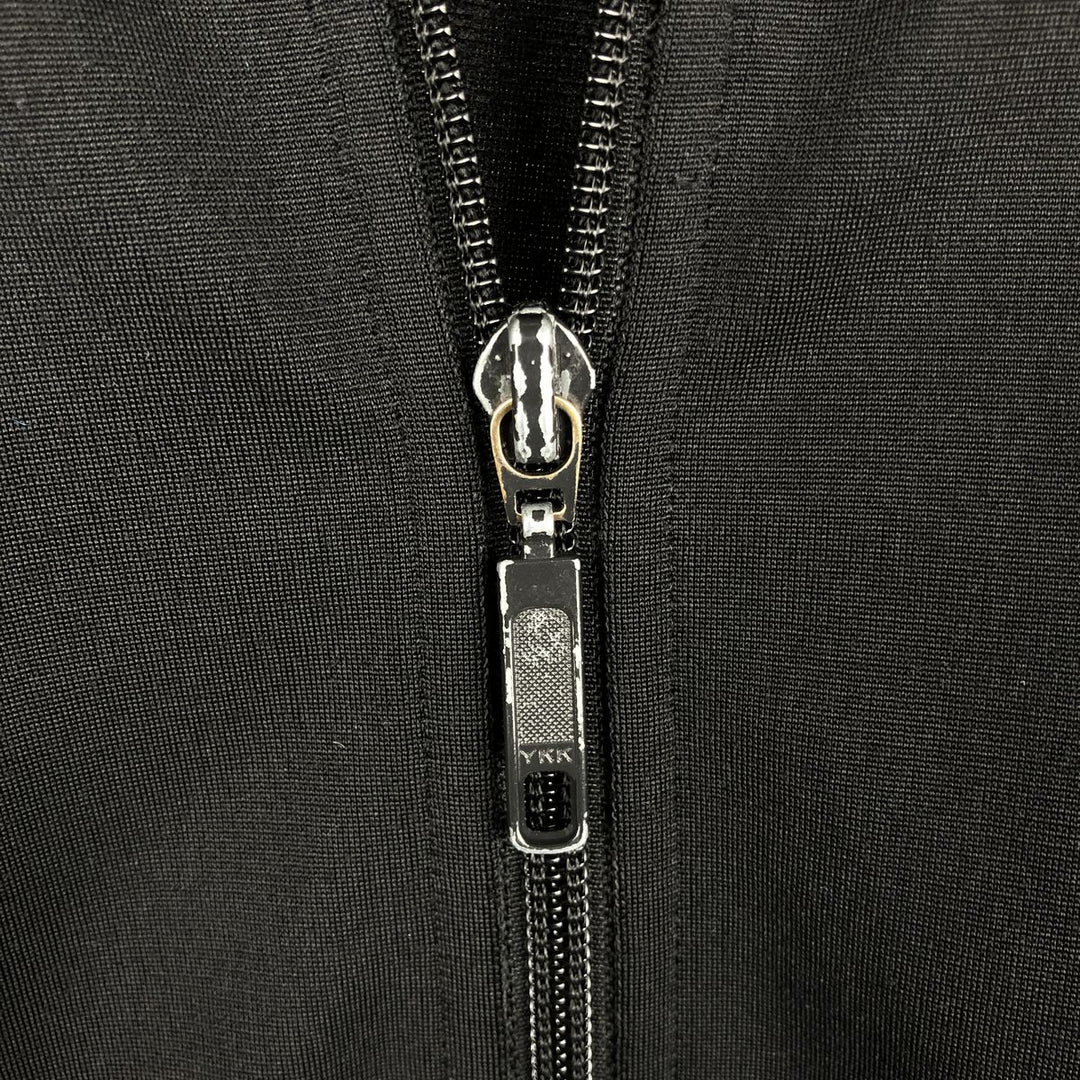 2000'S adidas Originals Jersey Track Jacket, Men's Size Small polyester black type Vintage Second Hand