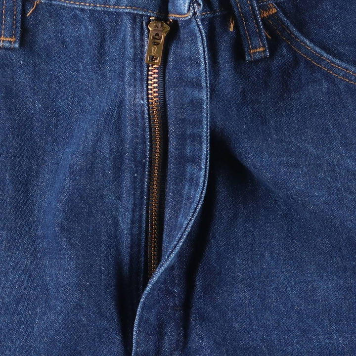 Vintage 80s-90'S Wrangler Flare Cut Denim Pants, Made in USA, Men's, Size W35 cotton blue type Vintage Second Hand