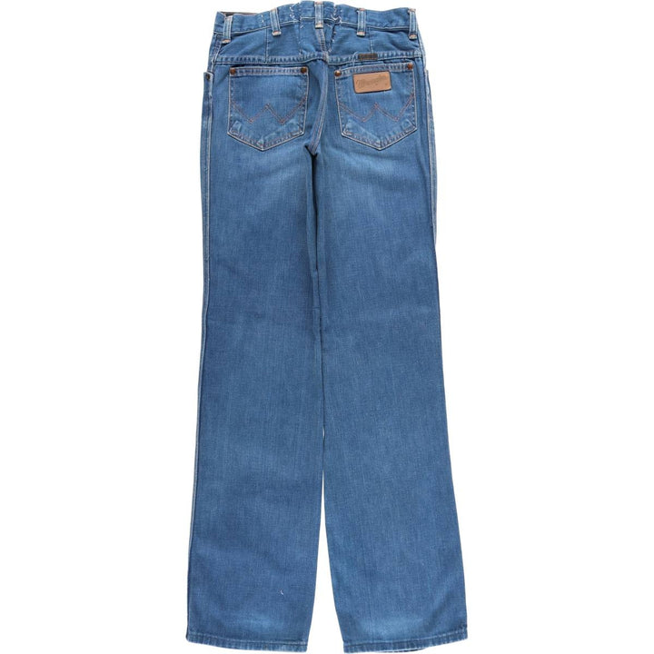 Vintage 80s-90'S Wrangler Flare Cut Denim Pants, Made in USA, Men's, Size W29 unclear blue type Vintage Second Hand