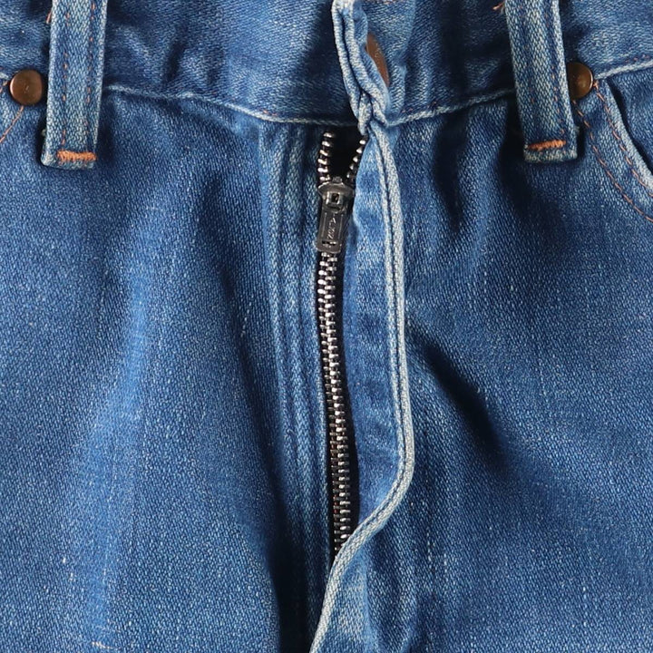Vintage 80s-90'S Wrangler Flare Cut Denim Pants, Made in USA, Men's, Size W29 unclear blue type Vintage Second Hand