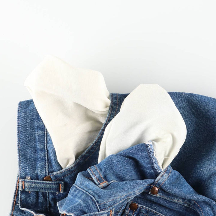 Vintage 80s-90'S Wrangler Flare Cut Denim Pants, Made in USA, Men's, Size W29 unclear blue type Vintage Second Hand