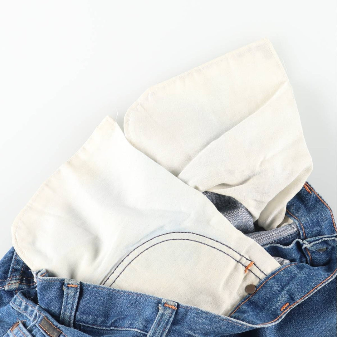 Vintage 80s-90'S Wrangler Flare Cut Denim Pants, Made in USA, Men's, Size W29 unclear blue type Vintage Second Hand