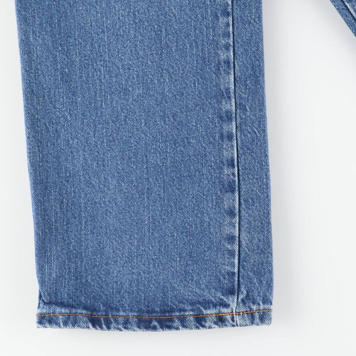 Dickies tapered denim pants for men, equivalent to W35 cotton blue type Vintage Second Hand