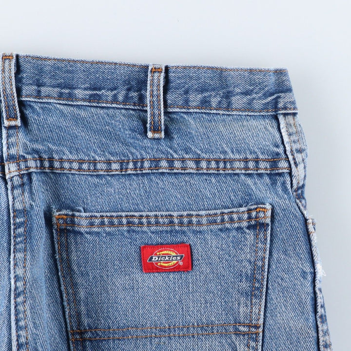 Dickies Straight Denim Pants for Men, W34 equivalent cotton blue type Vintage Second Hand