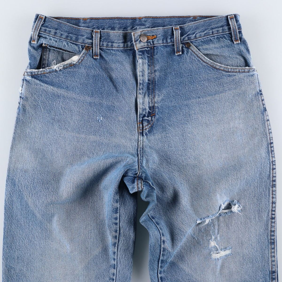 Dickies Straight Denim Pants for Men, W34 equivalent cotton blue type Vintage Second Hand