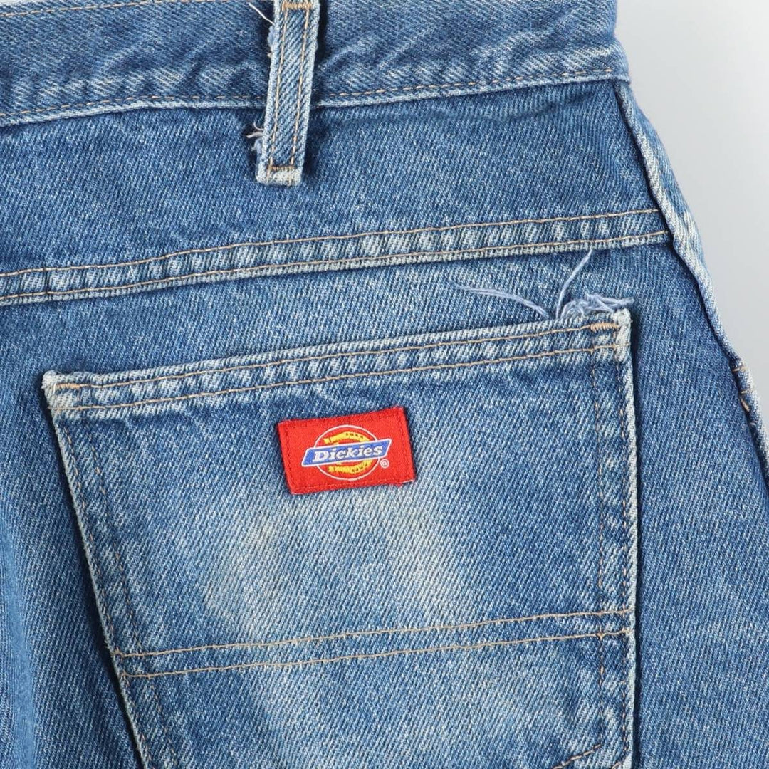 Dickies Straight Denim Pants for Men, W34 equivalent cotton blue type Vintage Second Hand