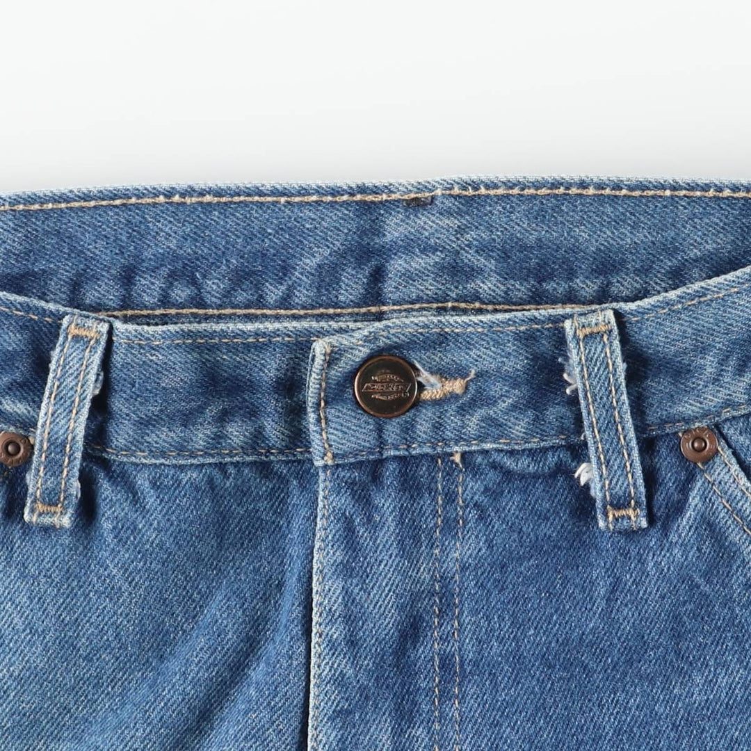 Dickies Straight Denim Pants for Men, W34 equivalent cotton blue type Vintage Second Hand