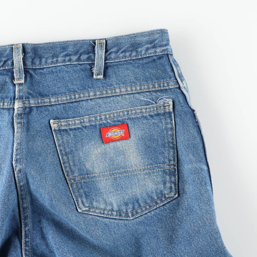 Dickies Straight Denim Pants for Men, W34 equivalent cotton blue type Vintage Second Hand