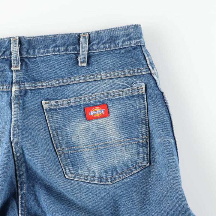 Dickies Straight Denim Pants for Men, W34 equivalent cotton blue type Vintage Second Hand