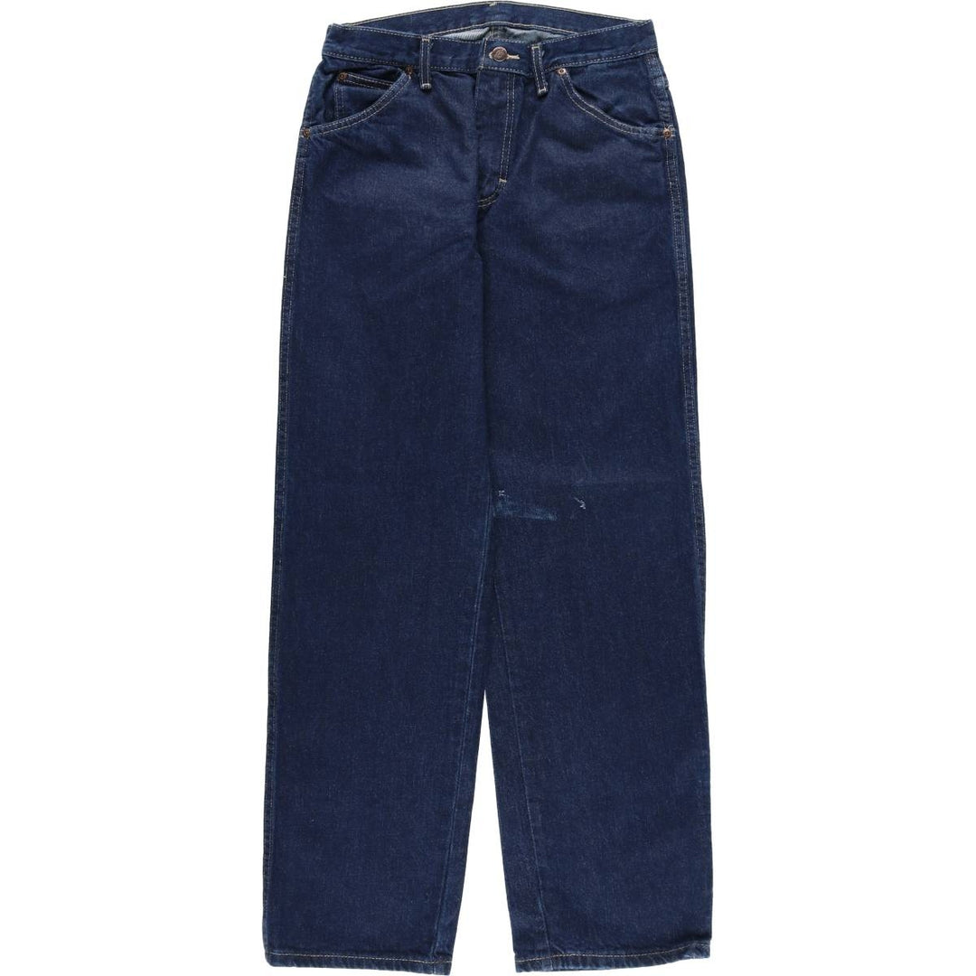 Dark navy Dickies tapered denim pants, men's size W30 cotton Navy blue Vintage Second Hand