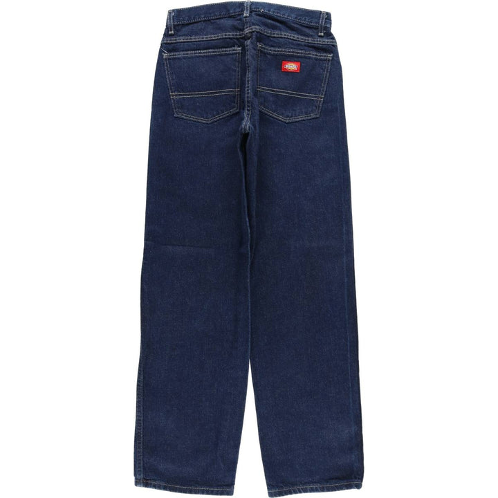Dark navy Dickies tapered denim pants, men's size W30 cotton Navy blue Vintage Second Hand