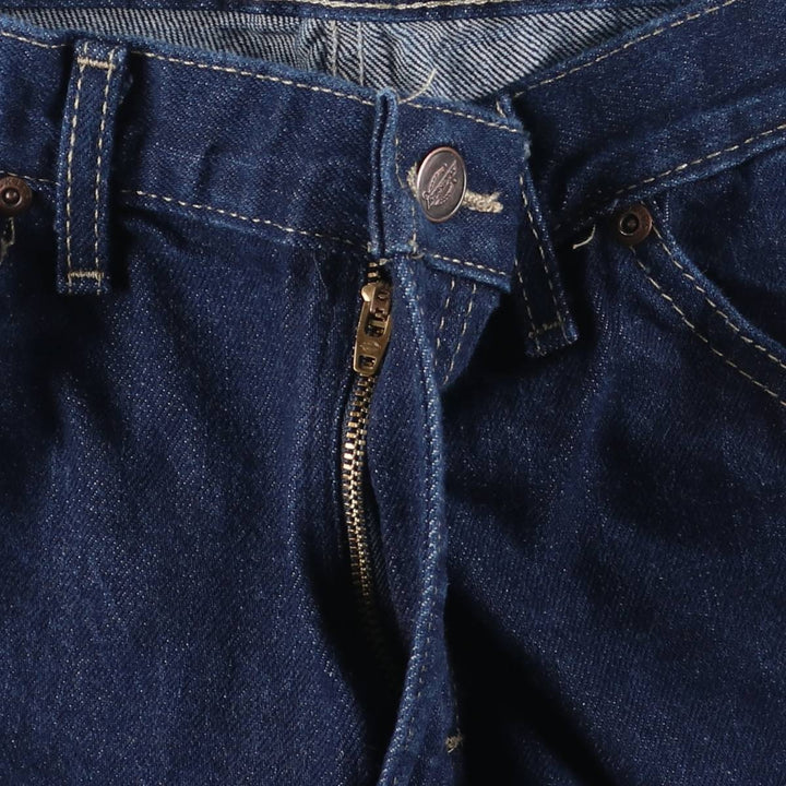 Dark navy Dickies tapered denim pants, men's size W30 cotton Navy blue Vintage Second Hand
