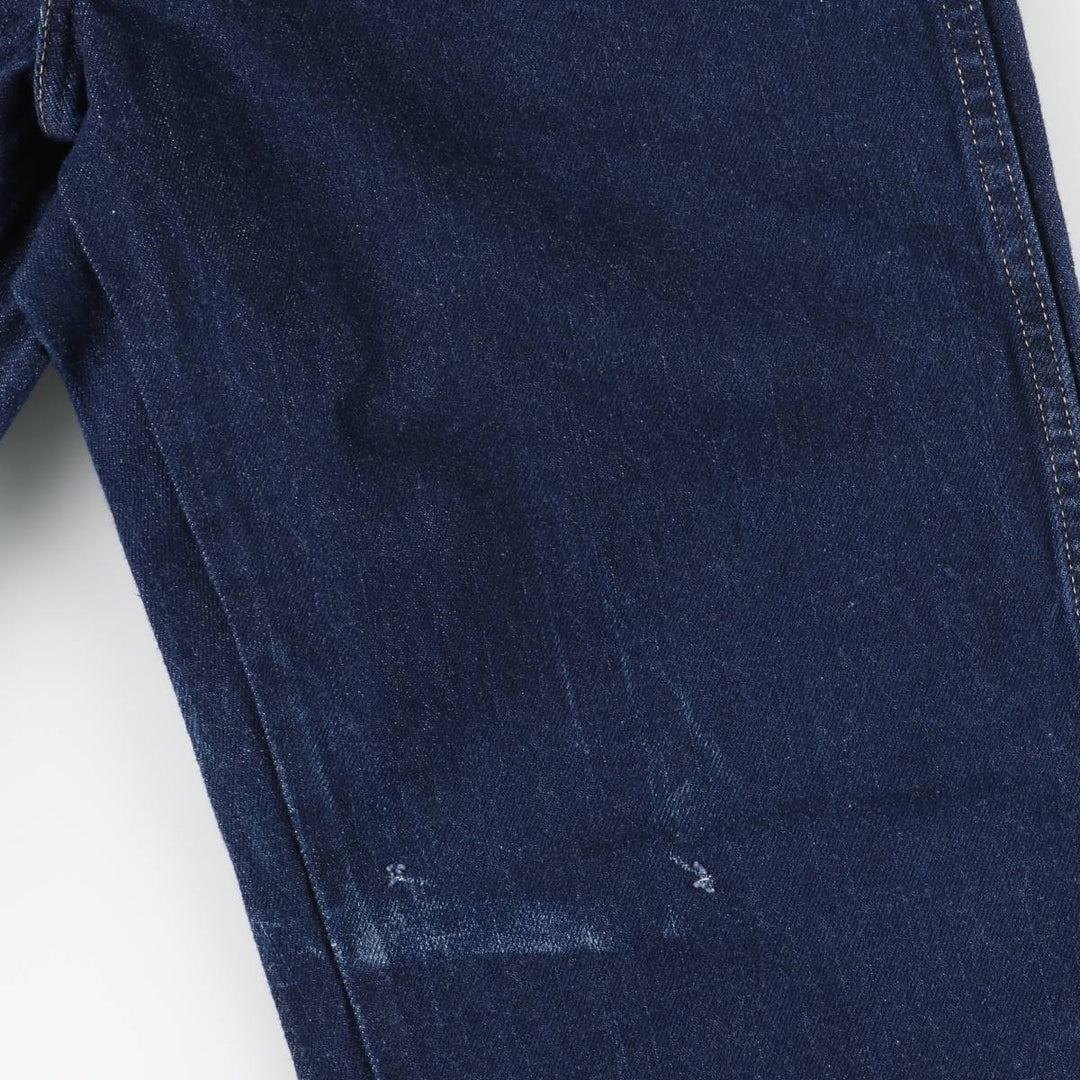 Dark navy Dickies tapered denim pants, men's size W30 cotton Navy blue Vintage Second Hand