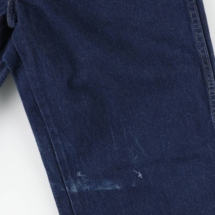 Dark navy Dickies tapered denim pants, men's size W30 cotton Navy blue Vintage Second Hand