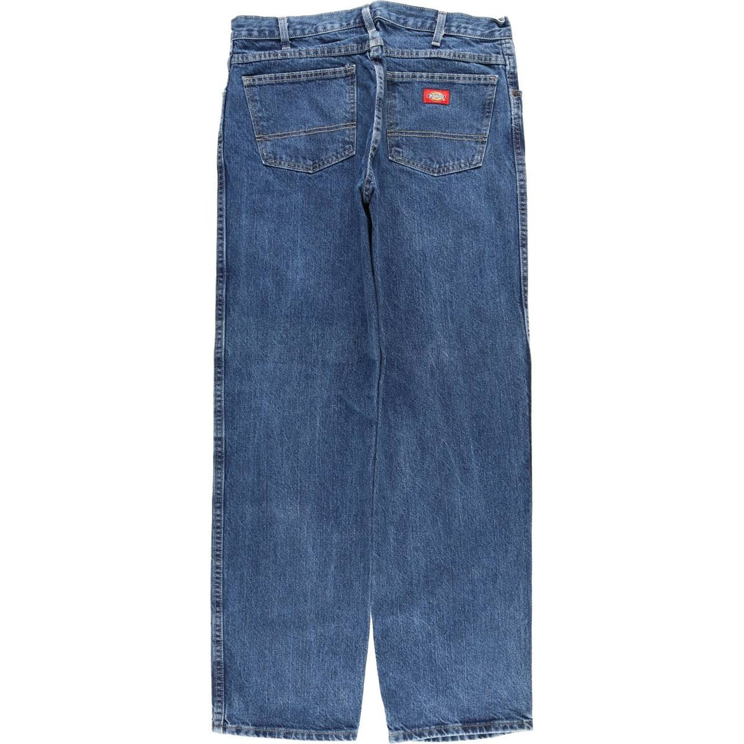 Dickies Straight Denim Pants for Men, W34 equivalent cotton blue type Vintage Second Hand