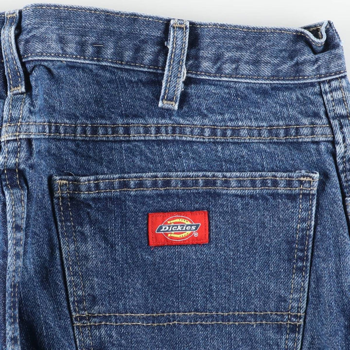 Dickies Straight Denim Pants for Men, W34 equivalent cotton blue type Vintage Second Hand