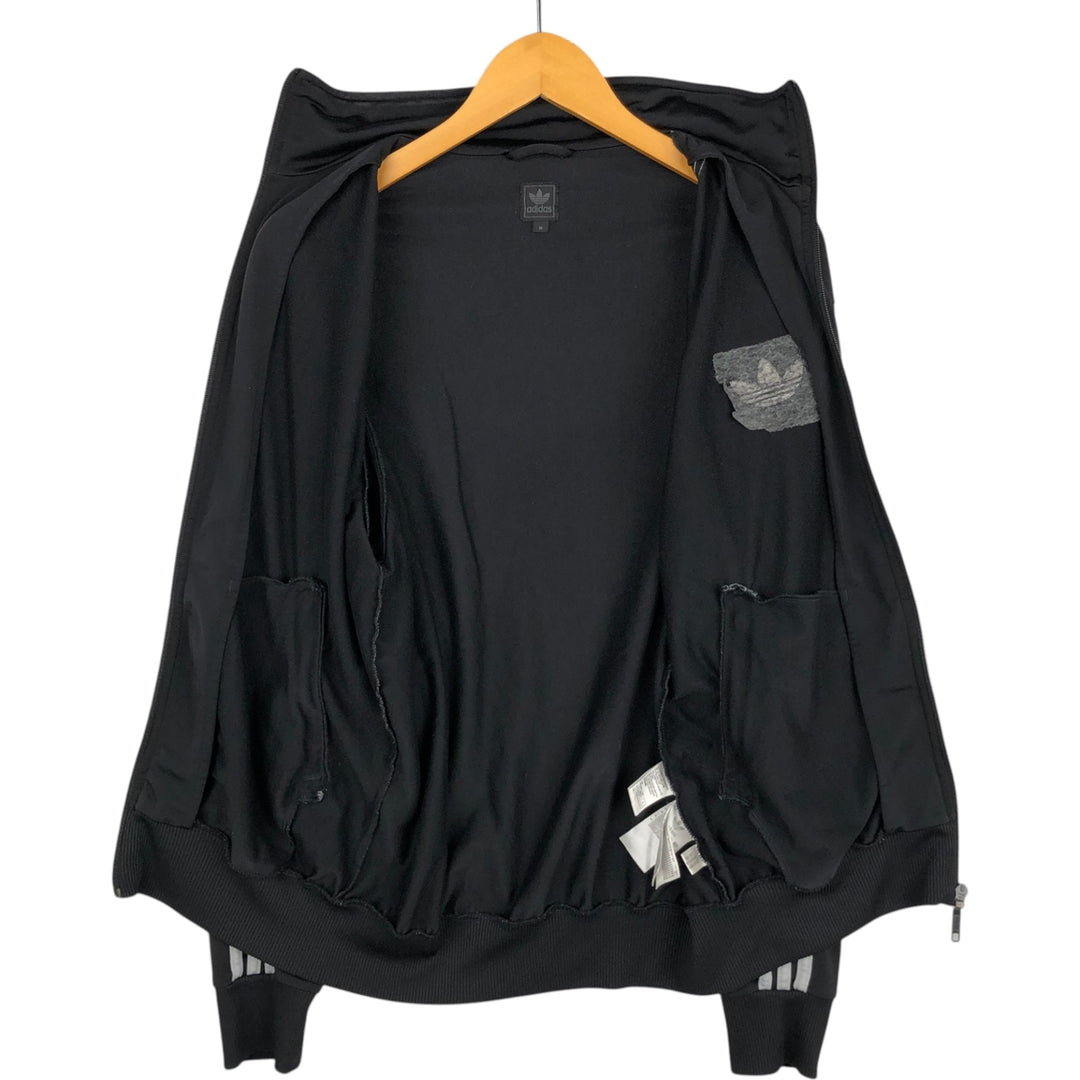 00'S adidas Originals Jersey Track Jacket Men's M polyester black type Vintage Second Hand